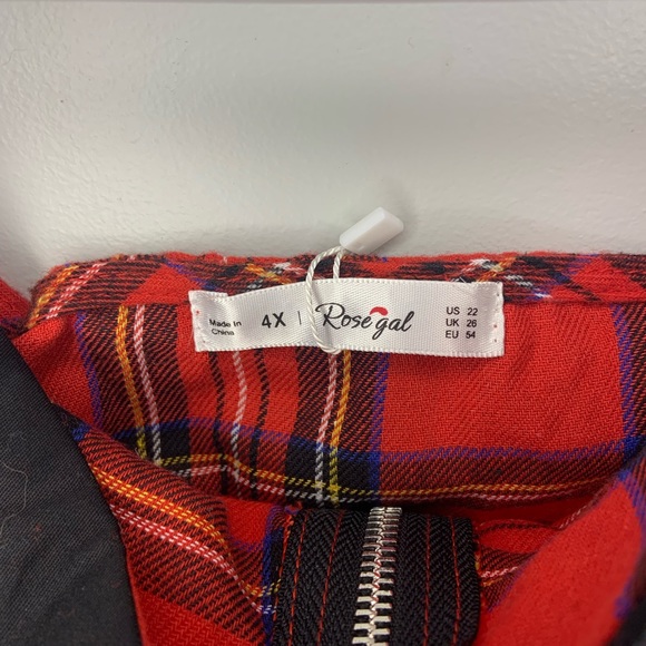 4x plaid retro looking dress. - Picture 6 of 9